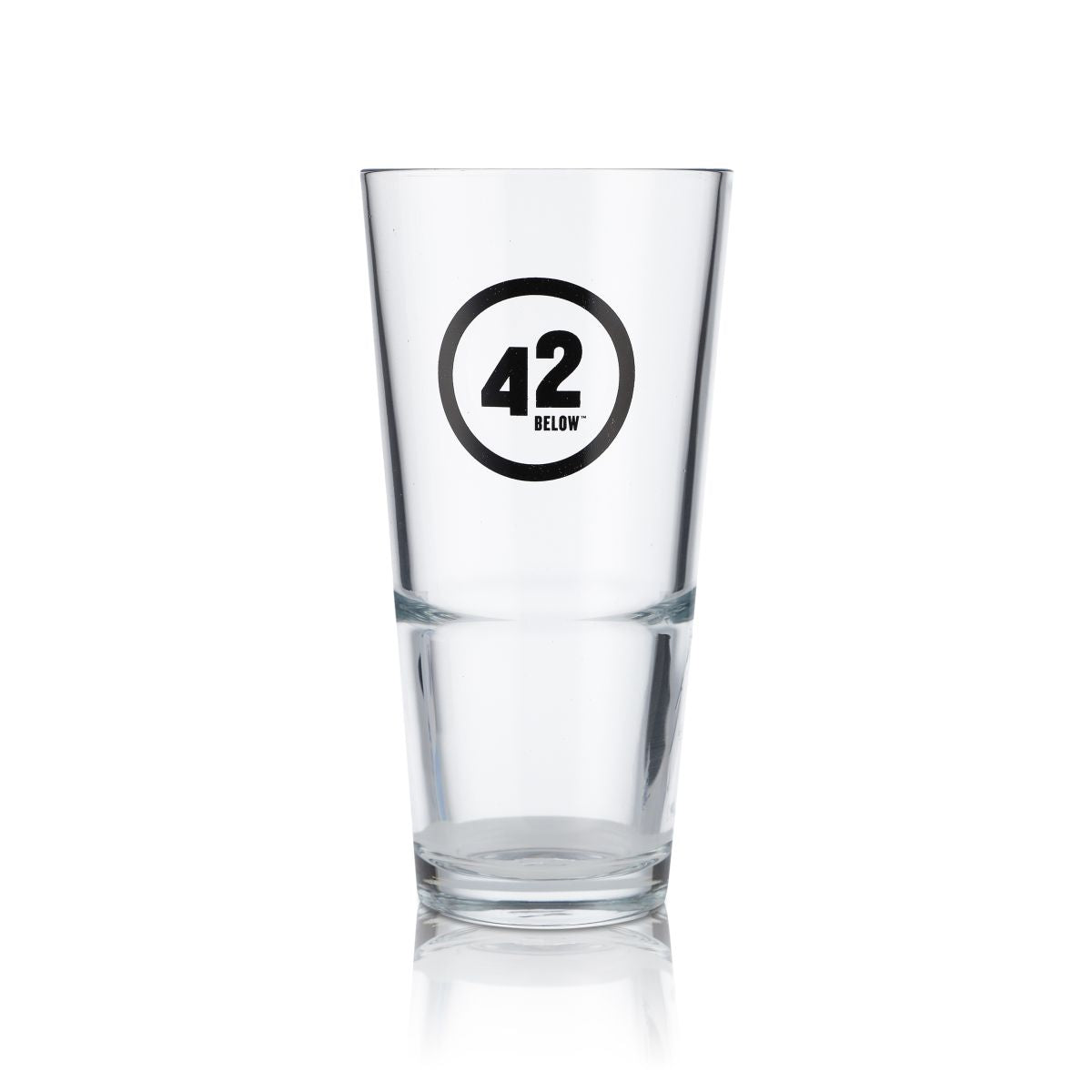 6x 42Below Glas 0,376l Vodka Becher Longdrinkglas Cocktail Gläser Set Gastro – Ansicht 2