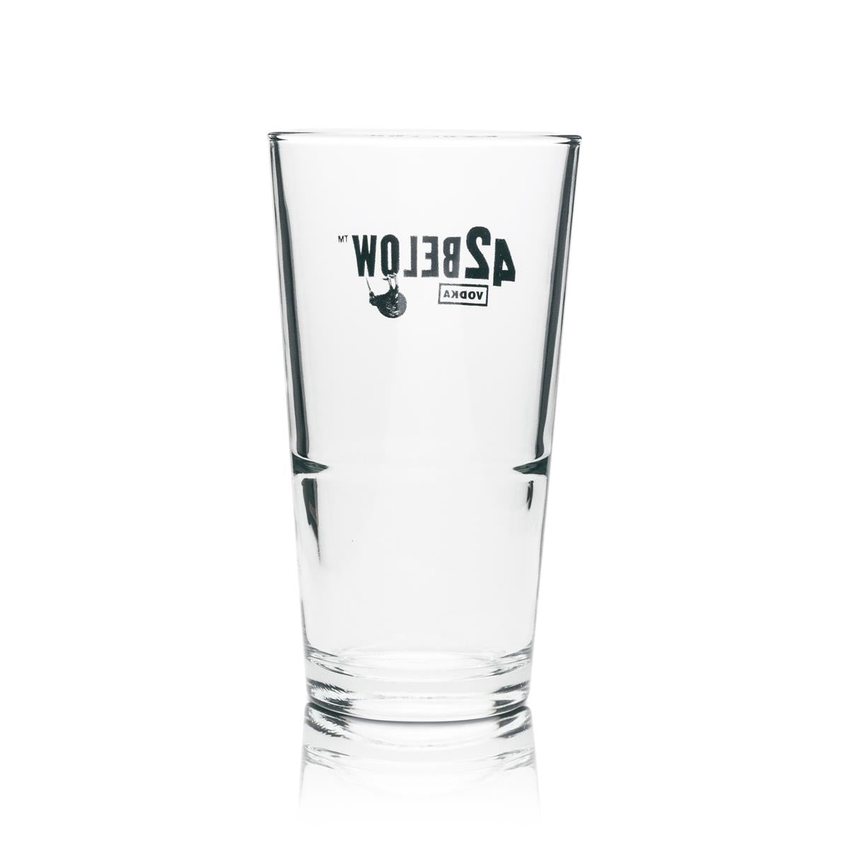6x 42Below Vodka Glas Longdrink stapelbar – Ansicht 3