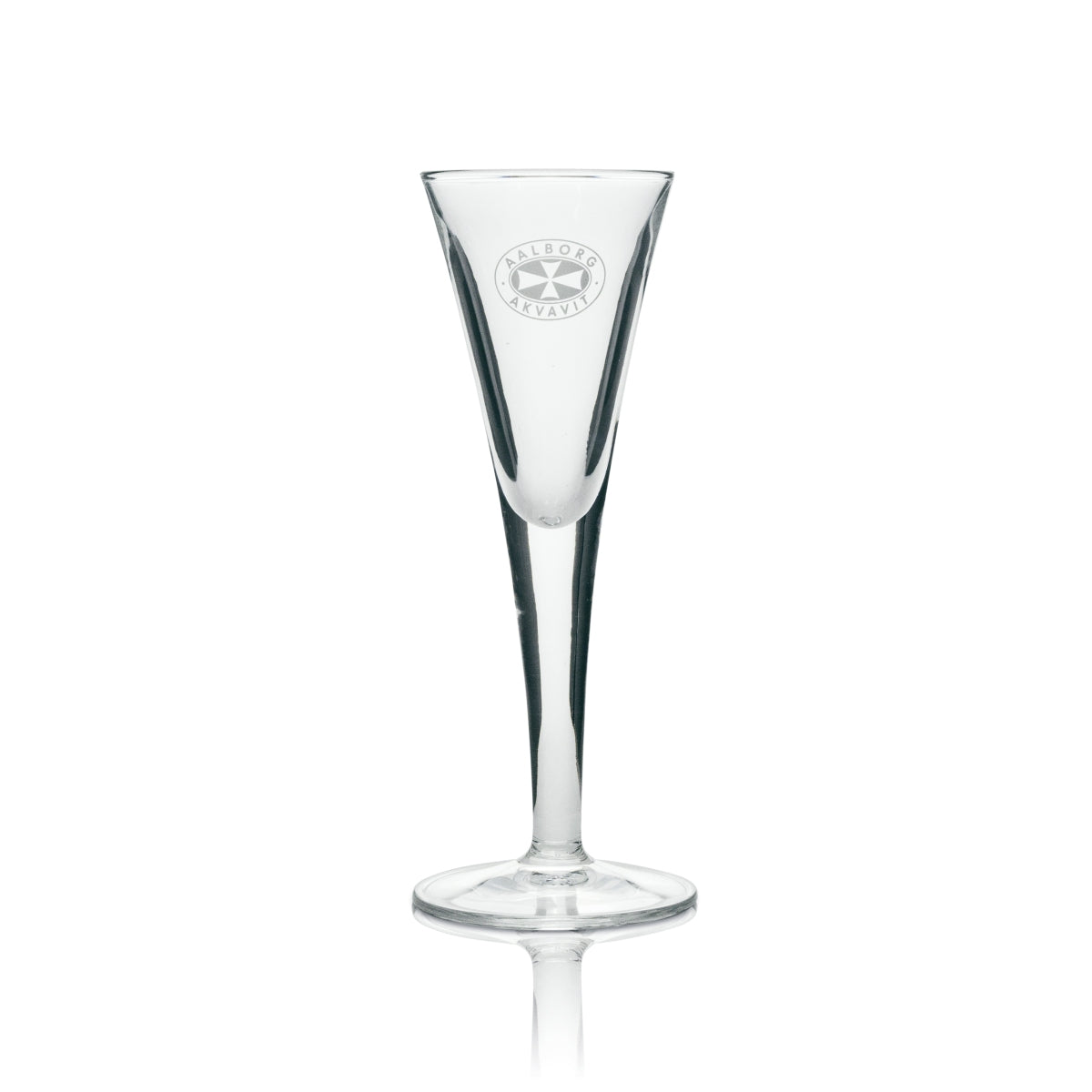 6x Aalborg Akvavit Schnaps Glas 34ml Kelchglas Kurze Shot Stamper Gläser Set – Ansicht 2