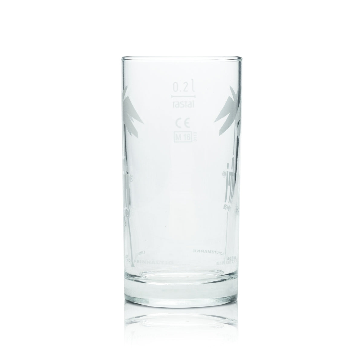 6x Afri Cola Glas Longdrink 0,2l Rastal Becher Gastro Retro Kola Gravur Gläser – Ansicht 3