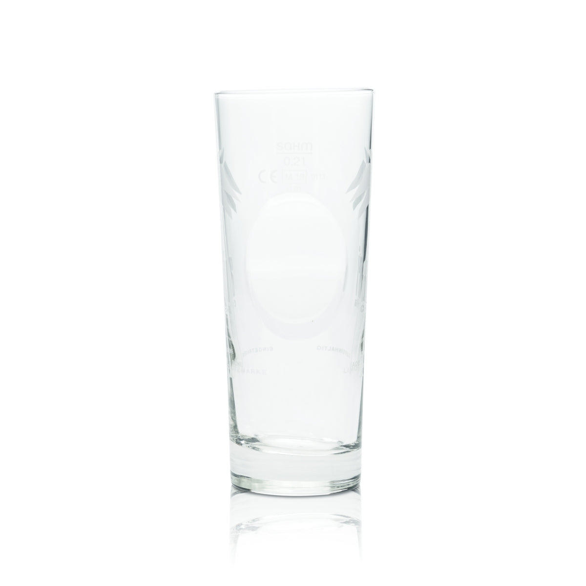 6x Afri Cola Softdrink Glas 0,2l Becher Longdrink Gläser Kontur Gastro Limo – Ansicht 4