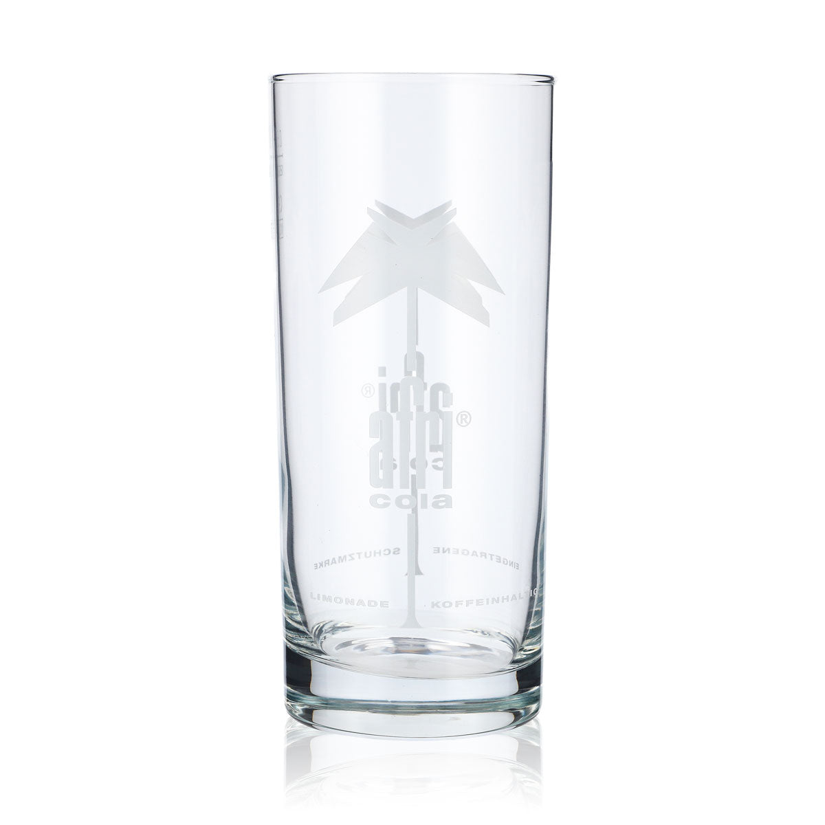 6x Afri Cola Softdrink Glas 0,5l Colagläser Limoglas Weißes Logo – Ansicht 2