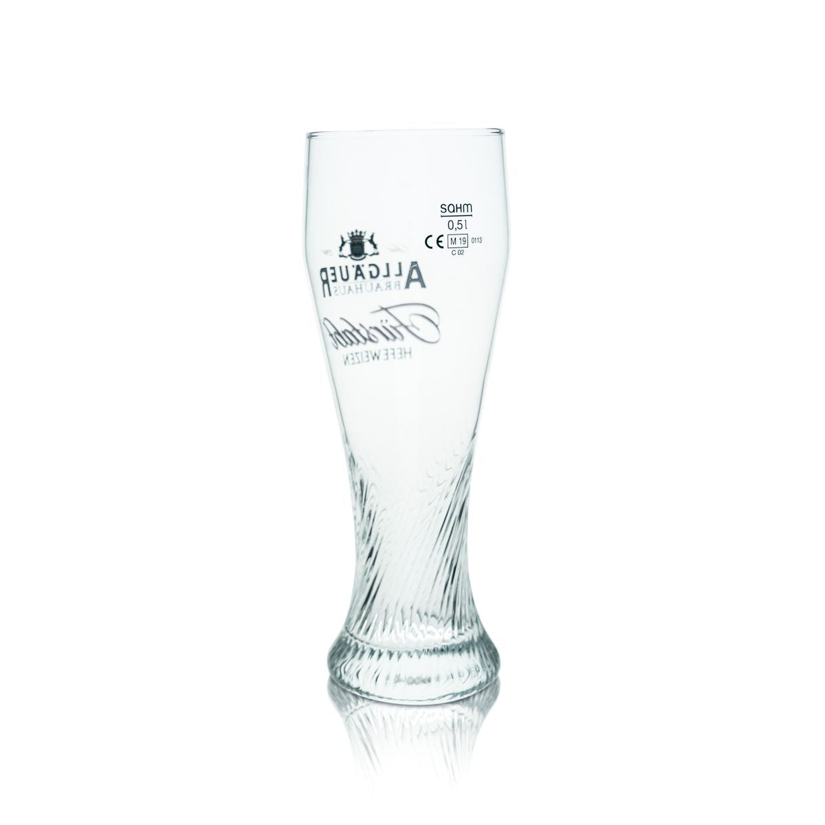 6x Allgäuer Brauhaus Weißbierglas 0,5l Hefeweizen Gläser Fürstadt Brauerei – Ansicht 3