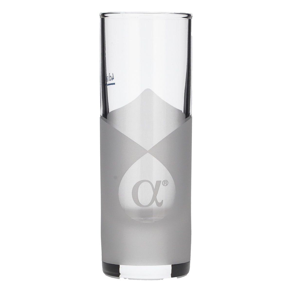 6x Alpha Noble Glas 4cl Shotgläser Set Kurze Stamper Satiniert Schnapsglas Vodka
