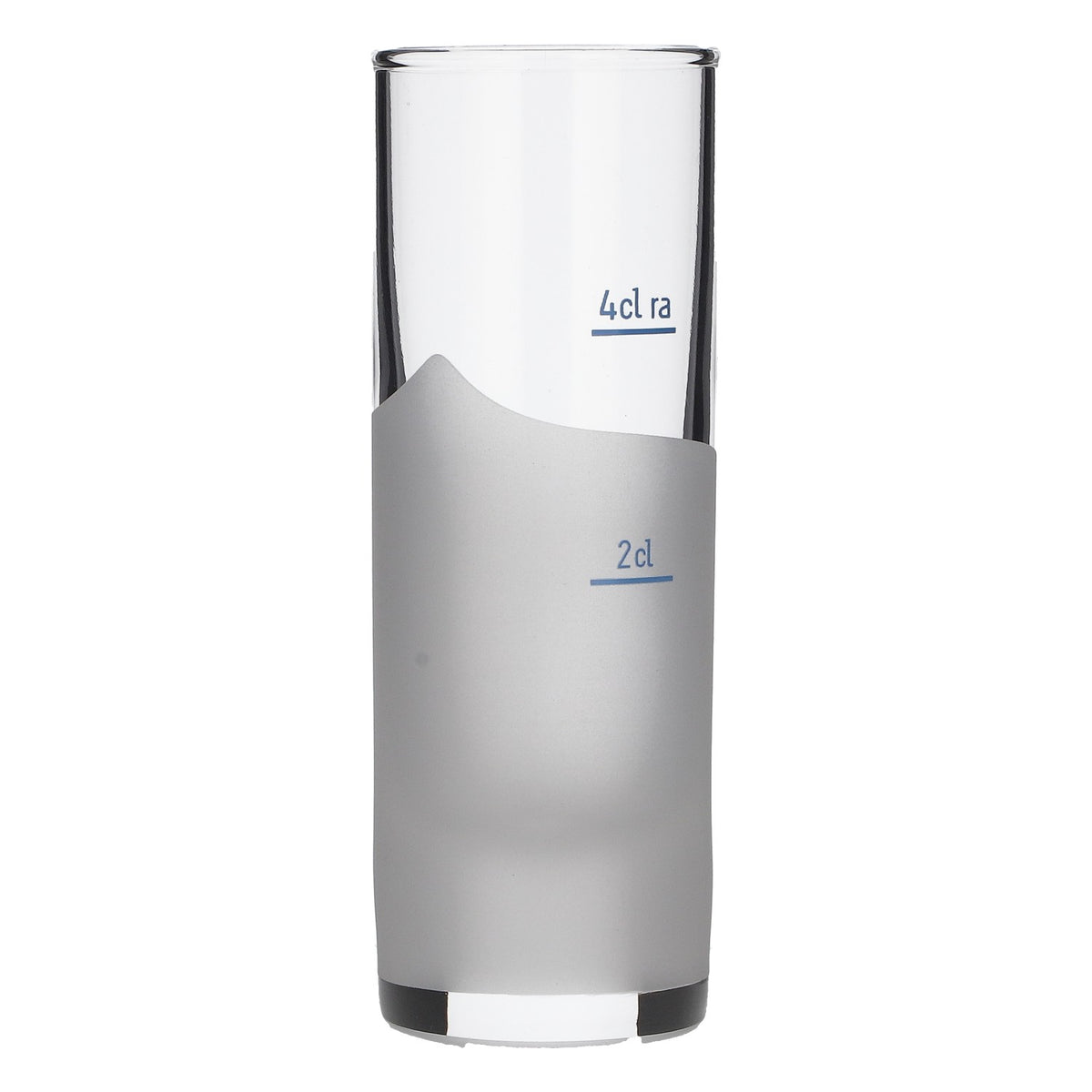 6x Alpha Noble Glas 4cl Shotgläser Set Kurze Stamper Satiniert Schnapsglas Vodka – Ansicht 2