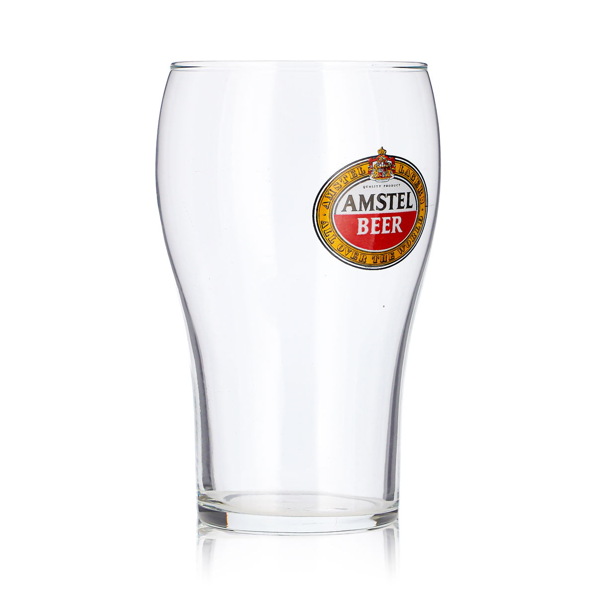 6x Amstel Bier Glas 0,3l Becher Bierglas Willibecher Biergläser Tulpe (6er Set) – Ansicht 4