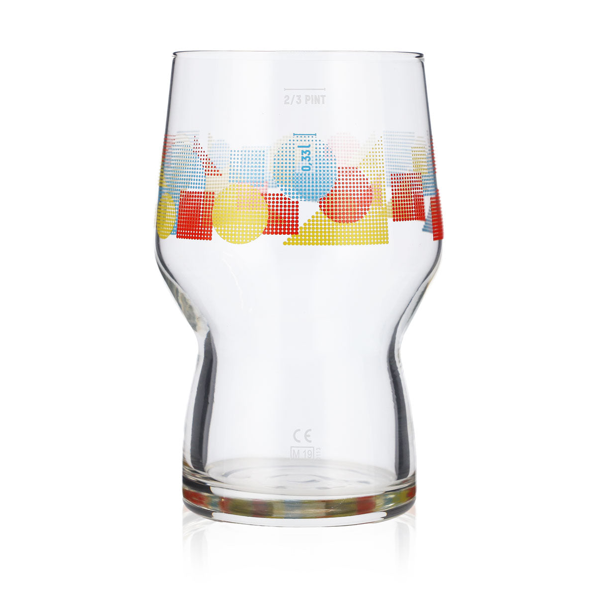 6x And Union Bier Glas Biergläser 0,33l Becher buntes Motiv – Ansicht 4
