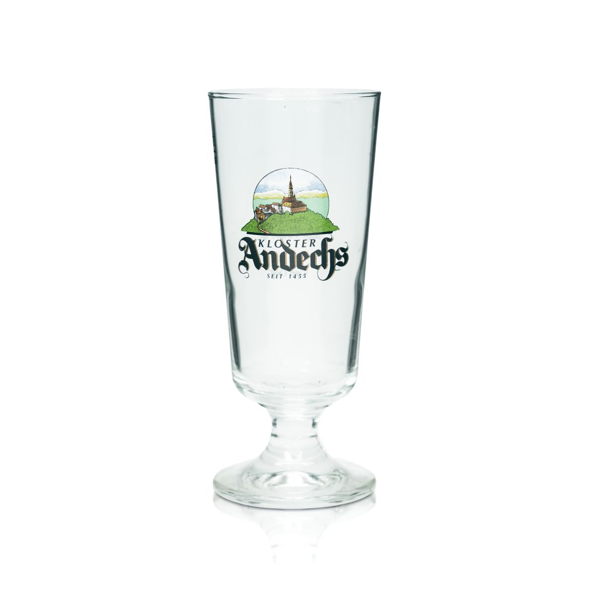 6x Andechs Bierglas 0,3l Pokal Tulpe Gläser Brauerstutzen Brauerei Gastro Eiche – Ansicht 2