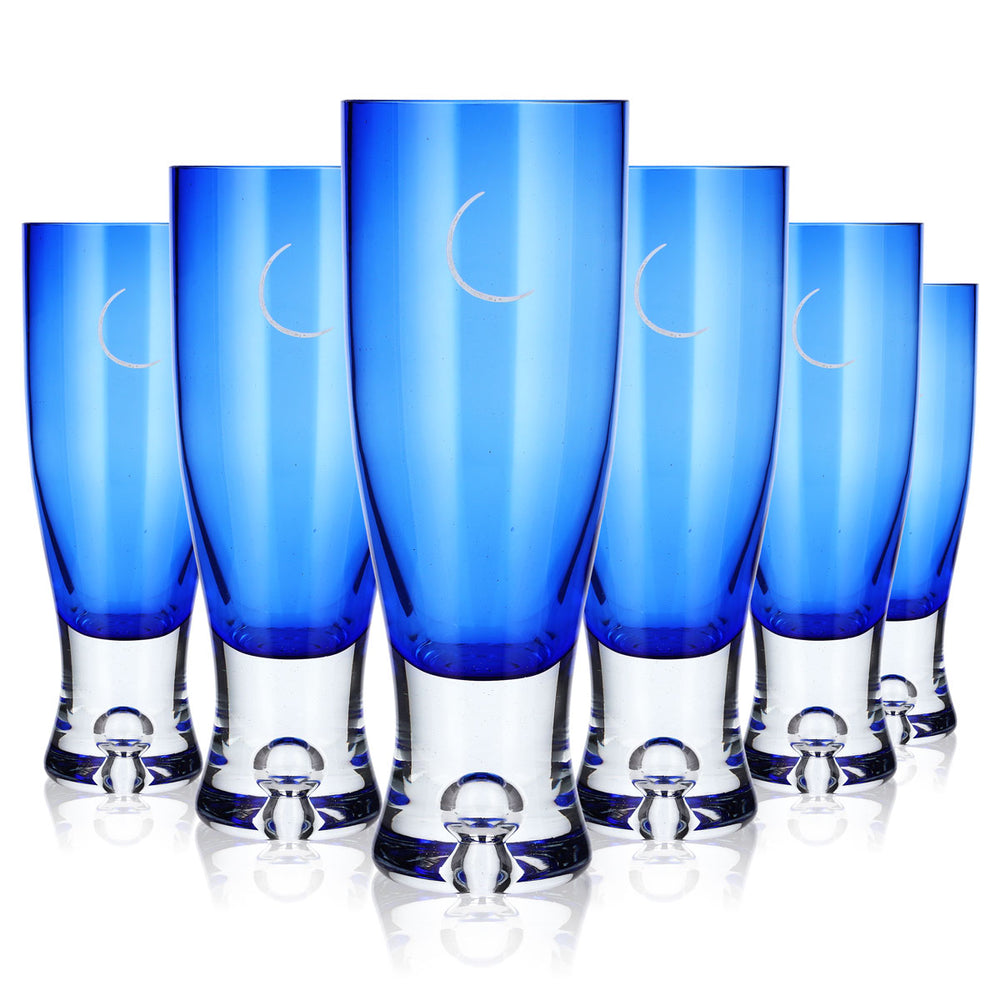 6x Apollo Glas 0,35l Becher Mond