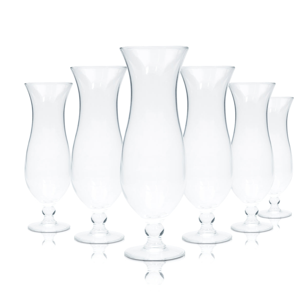 6x Arcoroc Glas 0,64l Hurricane Cocktailschale Longdrink Aperitif Gläser Blanko