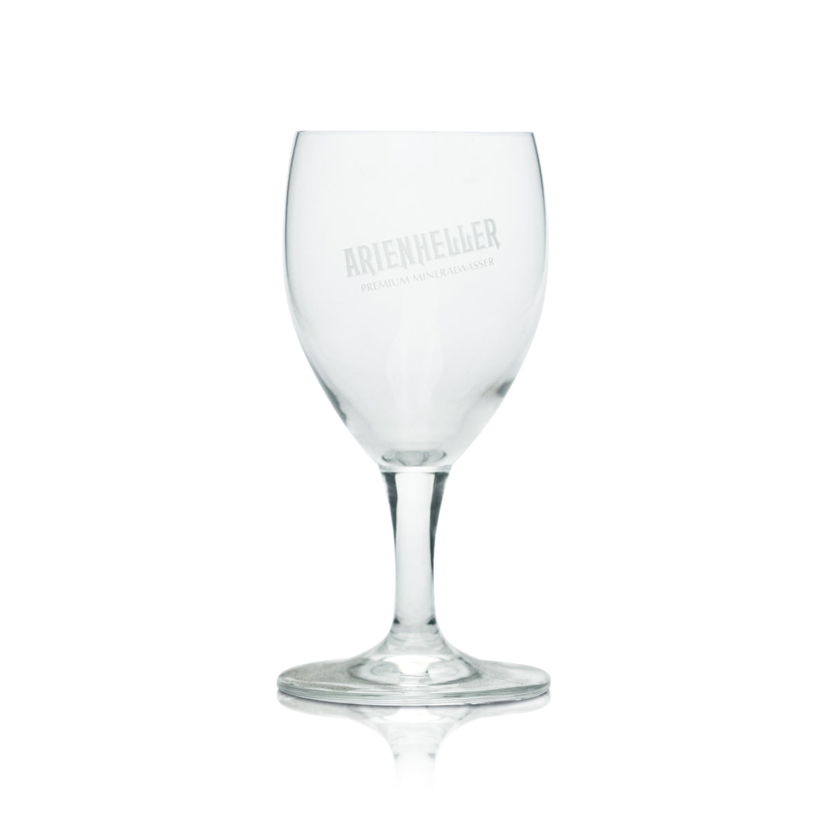 6x Arienheller Glas 0,18l Kelch Tulpe Mineral Wasser Sprudel Soda Quell Brunnen – Ansicht 2