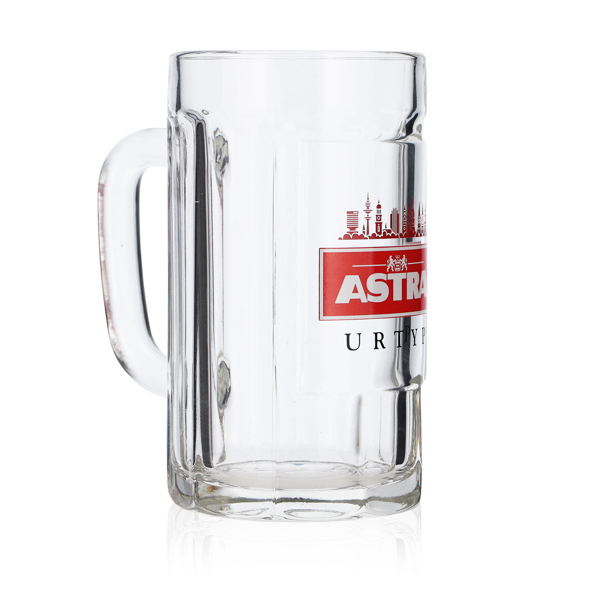 6x Astra Bier Glas 0,25l Krug Kiez "Skyline Hamburg" Sahm Staufeneck – Ansicht 3
