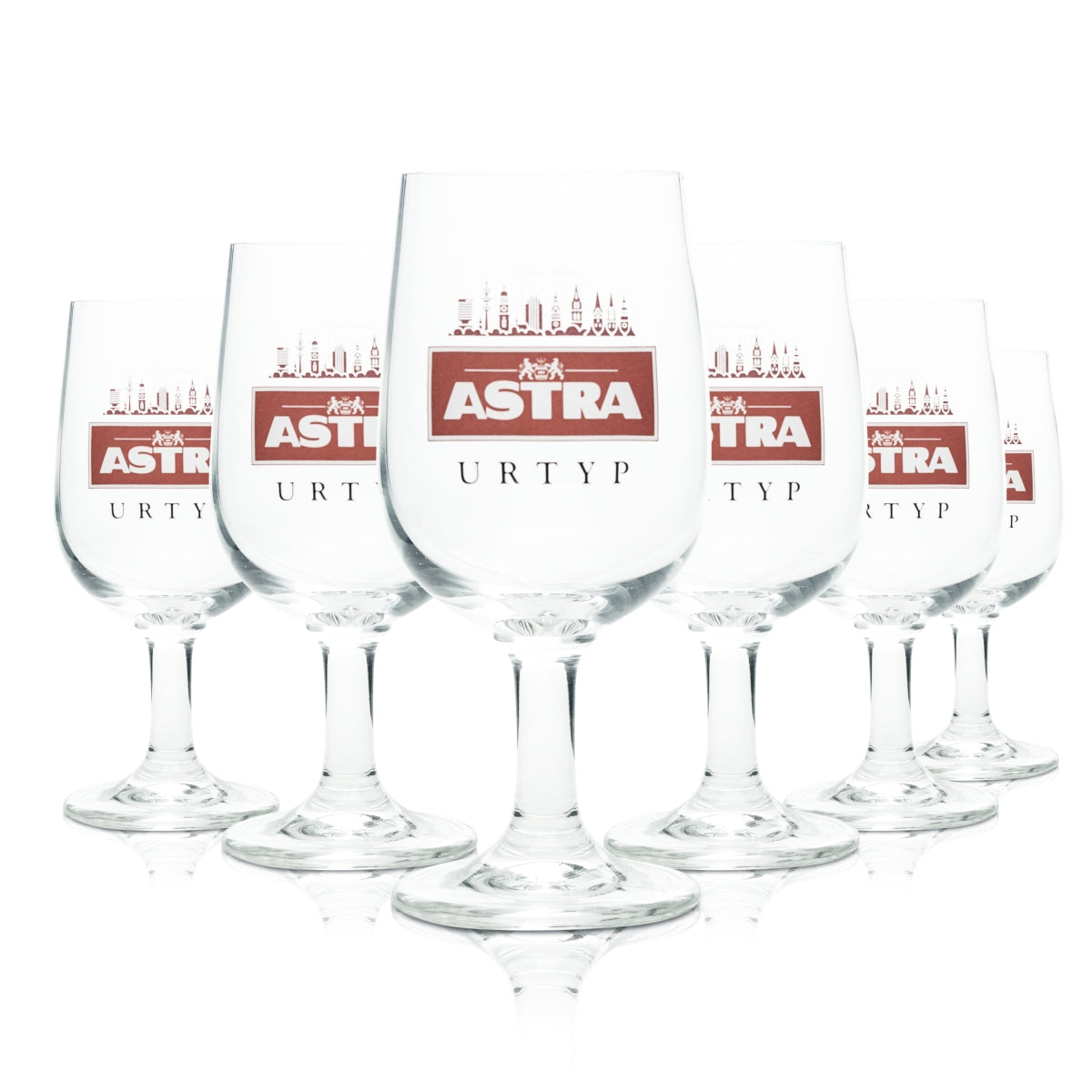 6x Astra Bier Glas Pokal Urtyp 0,2l Ritzenhoff Tulpe Gläser Kiez Brauerei Gastro