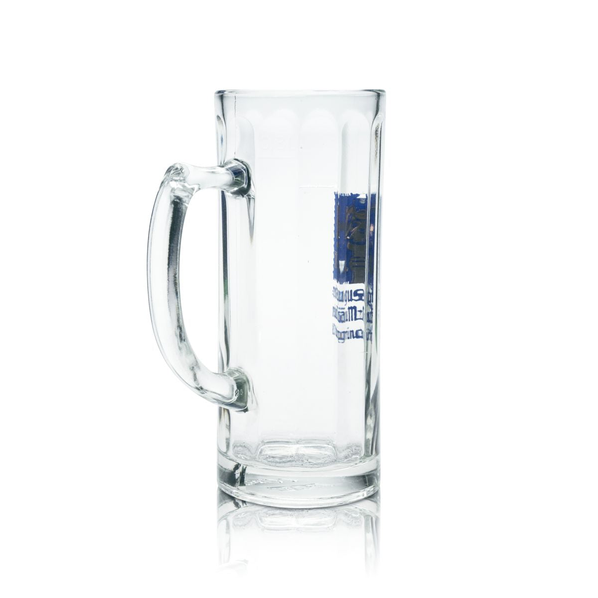 6x Augustiner Glas 0,3l Bierkrug Konturglas Humpen Seidel Gläser Set Brauerei – Ansicht 2