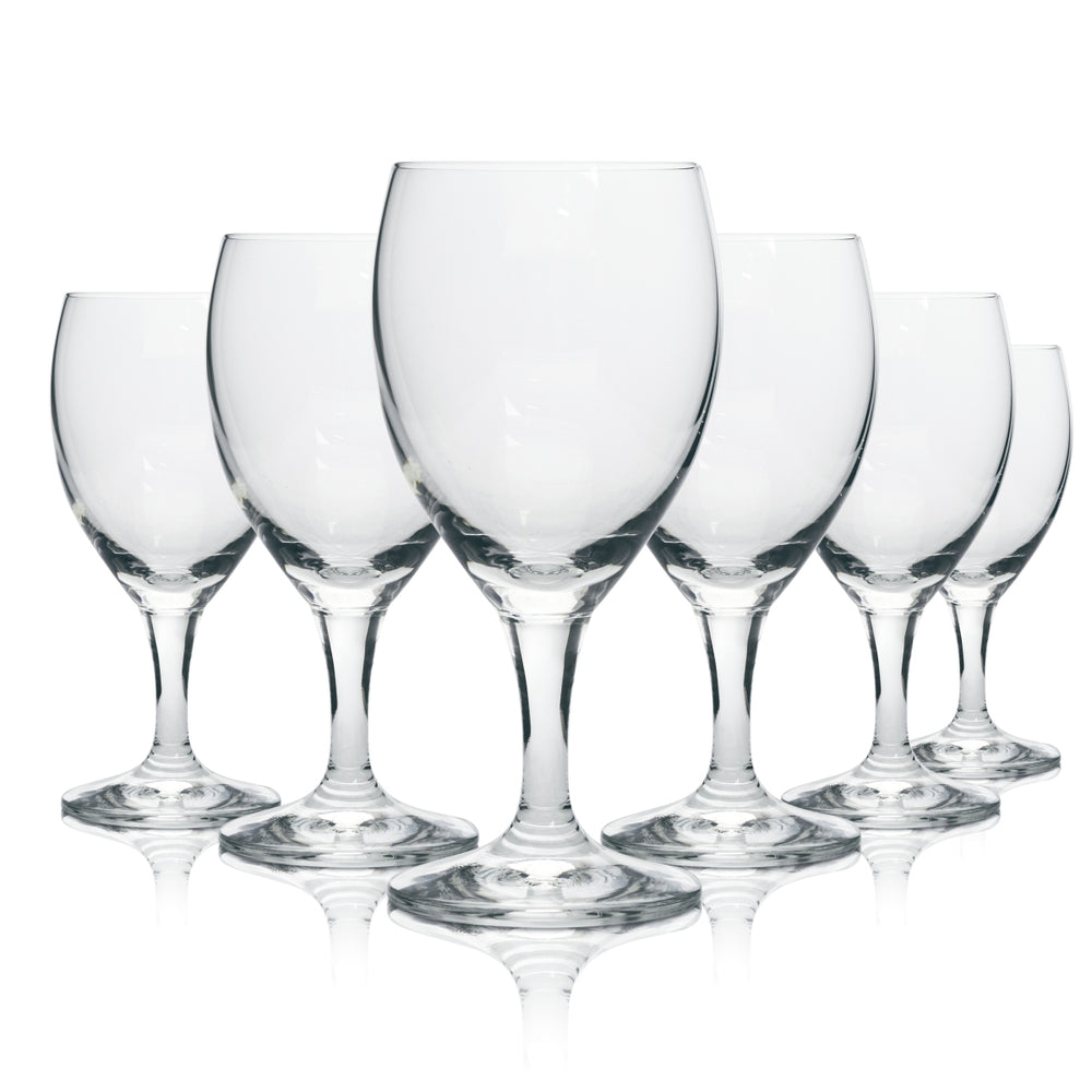 6x Bad Liebenwerda Wasser Glas Wasserglas Pokal