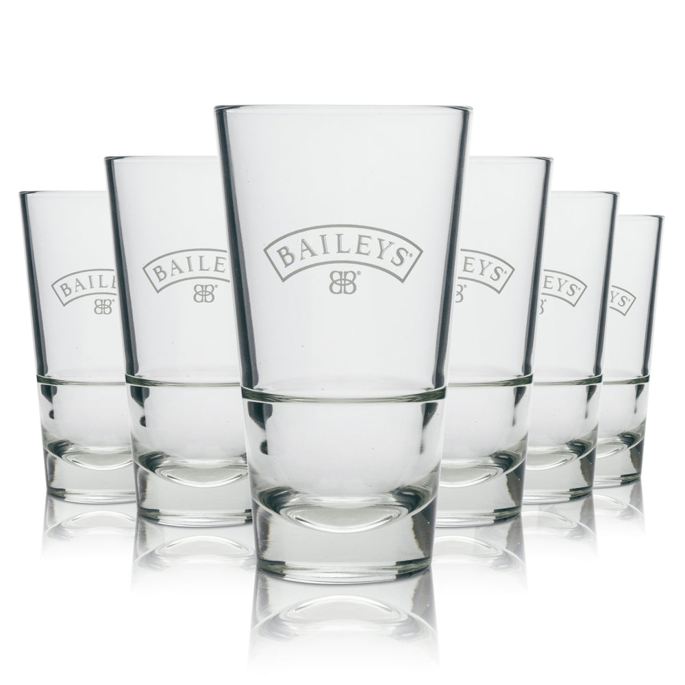 6x Baileys Likör Glas Longdrink Latte