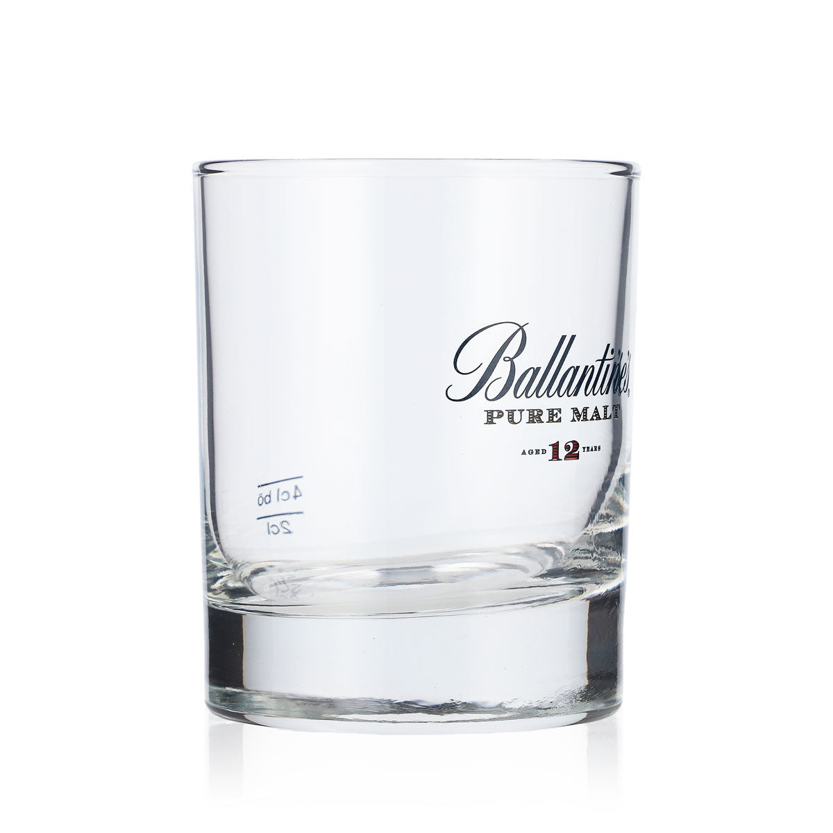 6x Ballantines Whisky Glas 0,23l Gläser dicker Boden Tumbler "Pure Malt" – Ansicht 3