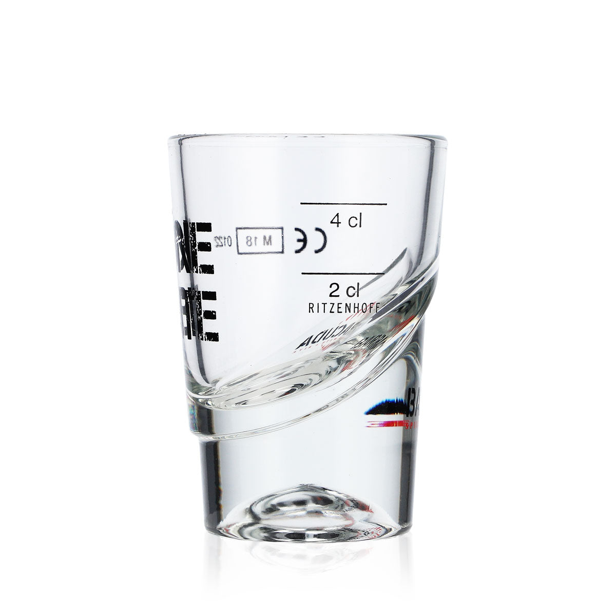 6x Barracuda Rum Glas Shotglas Kurzer Stamper Gläser 4cl Shotglas "One Bite" – Ansicht 4