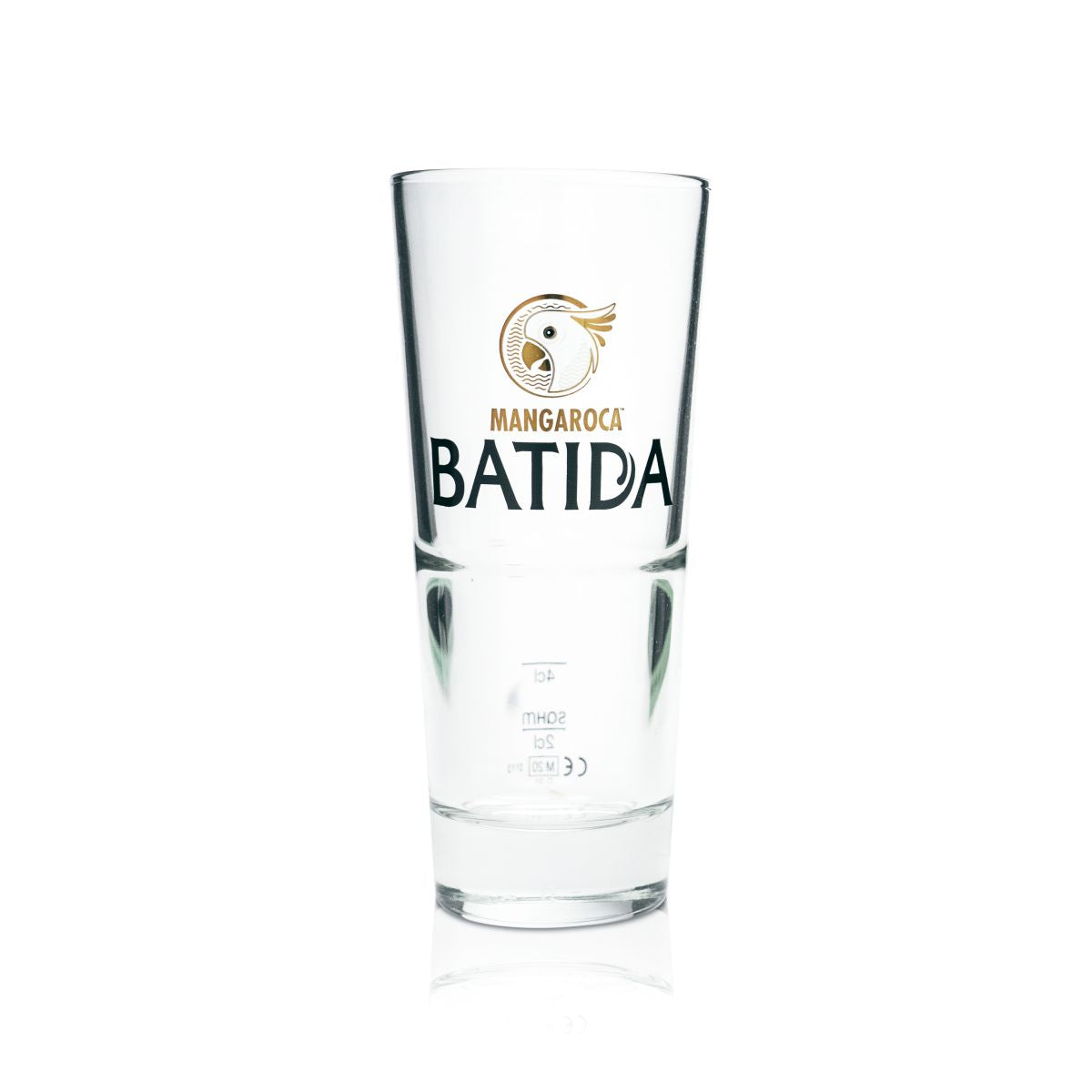 6x Batida de Coco Glas 0,29l Longdrinkgläser Cocktail V-Form Stapelbar Mangaroca – Ansicht 2