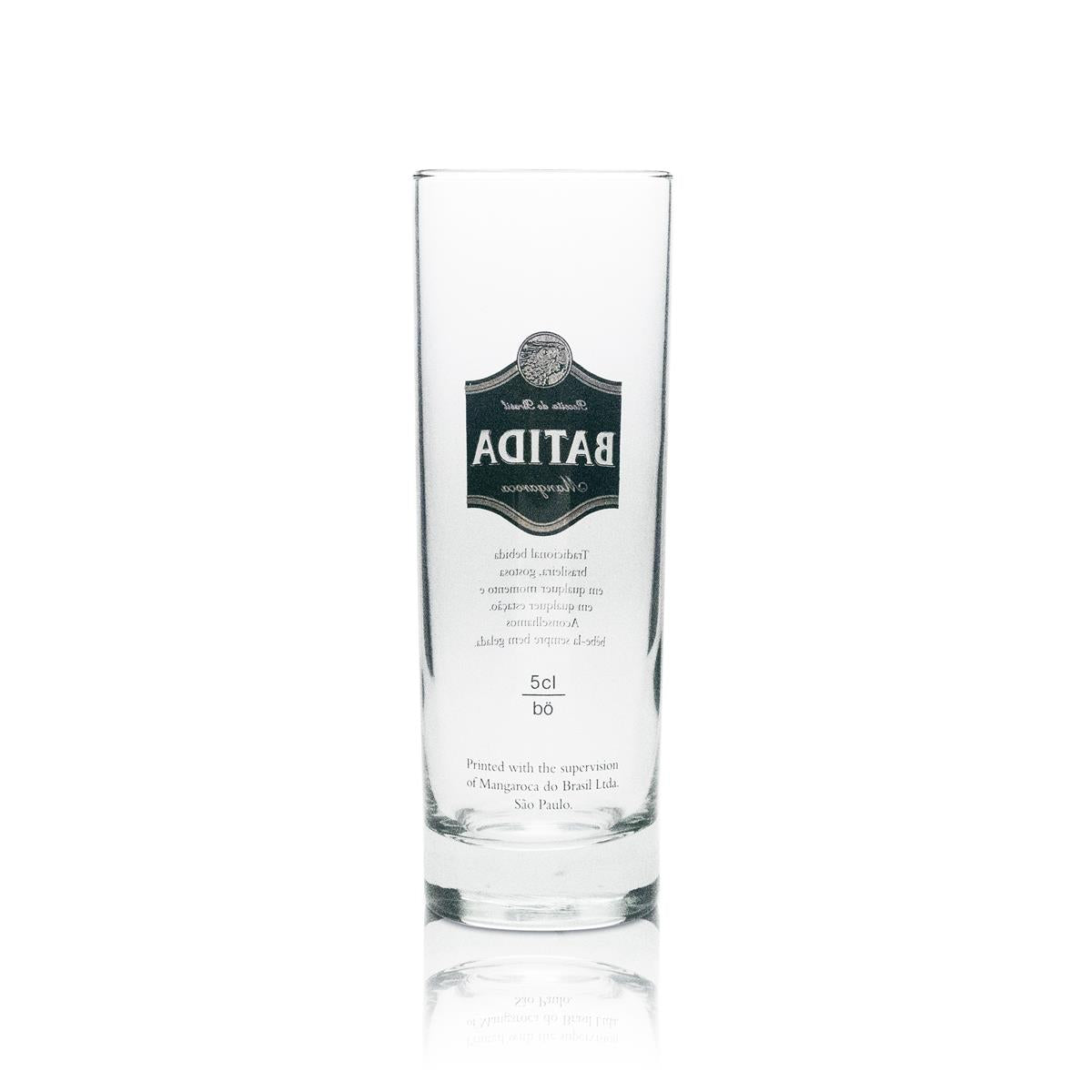 6x Batida de Coco Likör Glas Longdrink schwarzes Logo – Ansicht 3