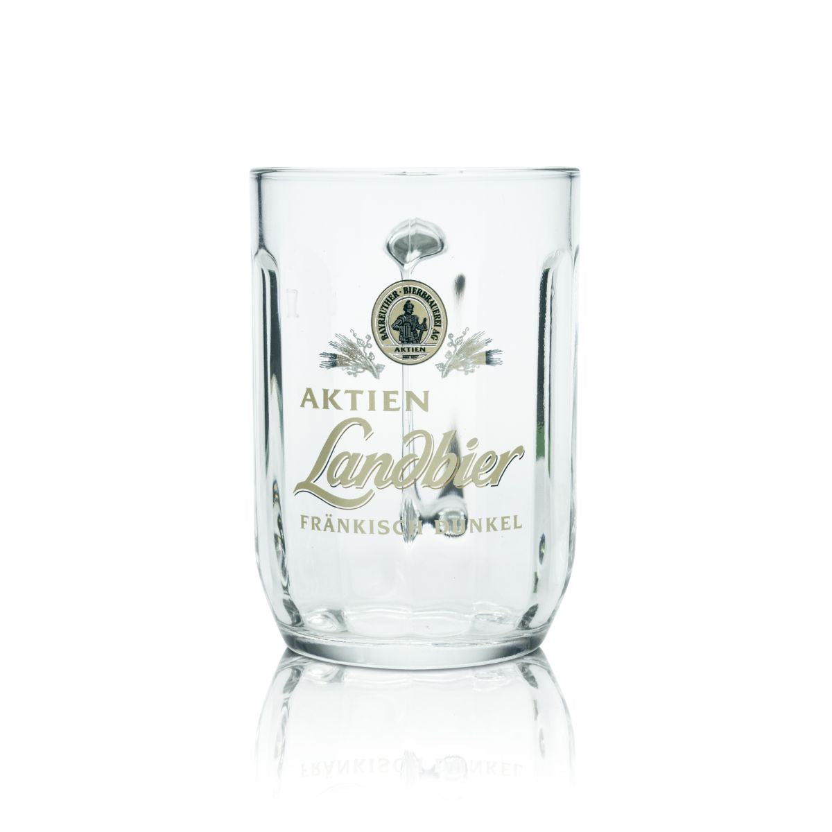 6x Bayreuther Bierbrauerei Glas 0,3l Kontur Bierkrug Humpen Seidel Gläser Set – Ansicht 2