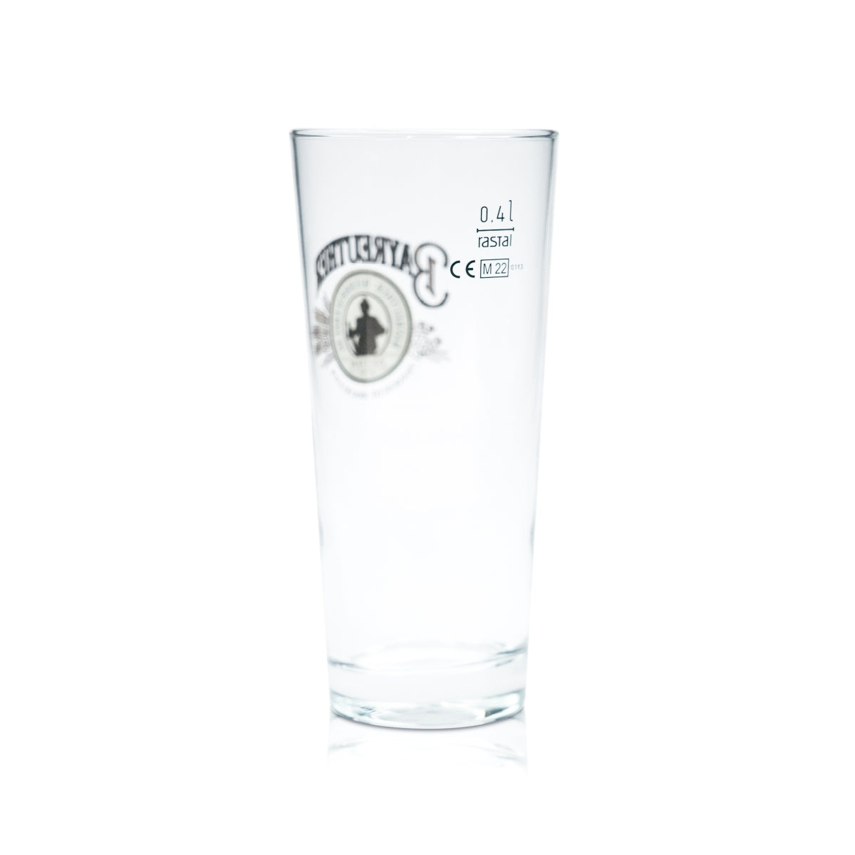 6x Bayreuther Bierbrauerei Glas 0,4l Willi Becher Gläser Gastro Geeicht Franken – Ansicht 3