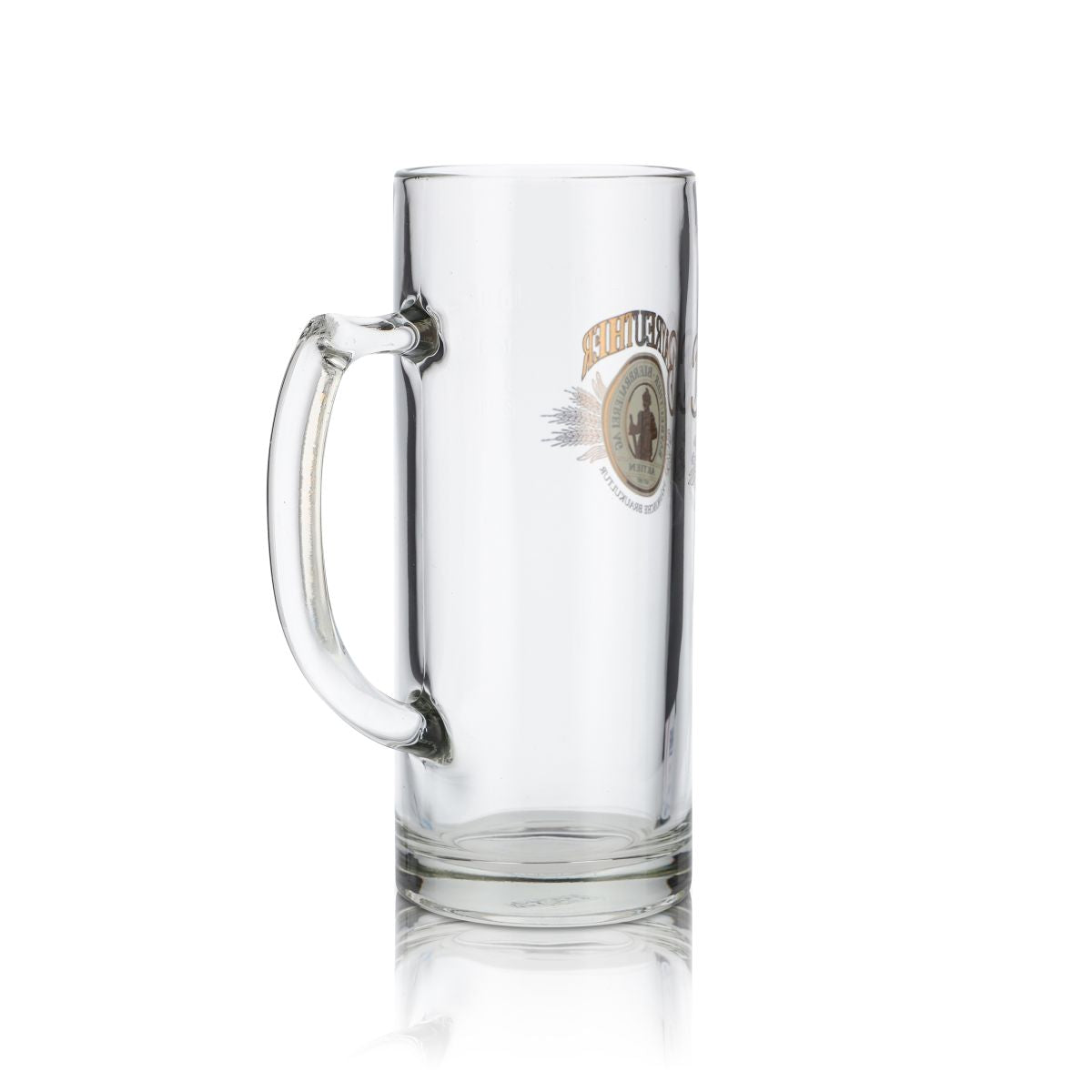 6x Bayreuther Glas 0,5l Bierkrug Humpen Seidel Gläser Set Brauerei Gastro – Ansicht 4