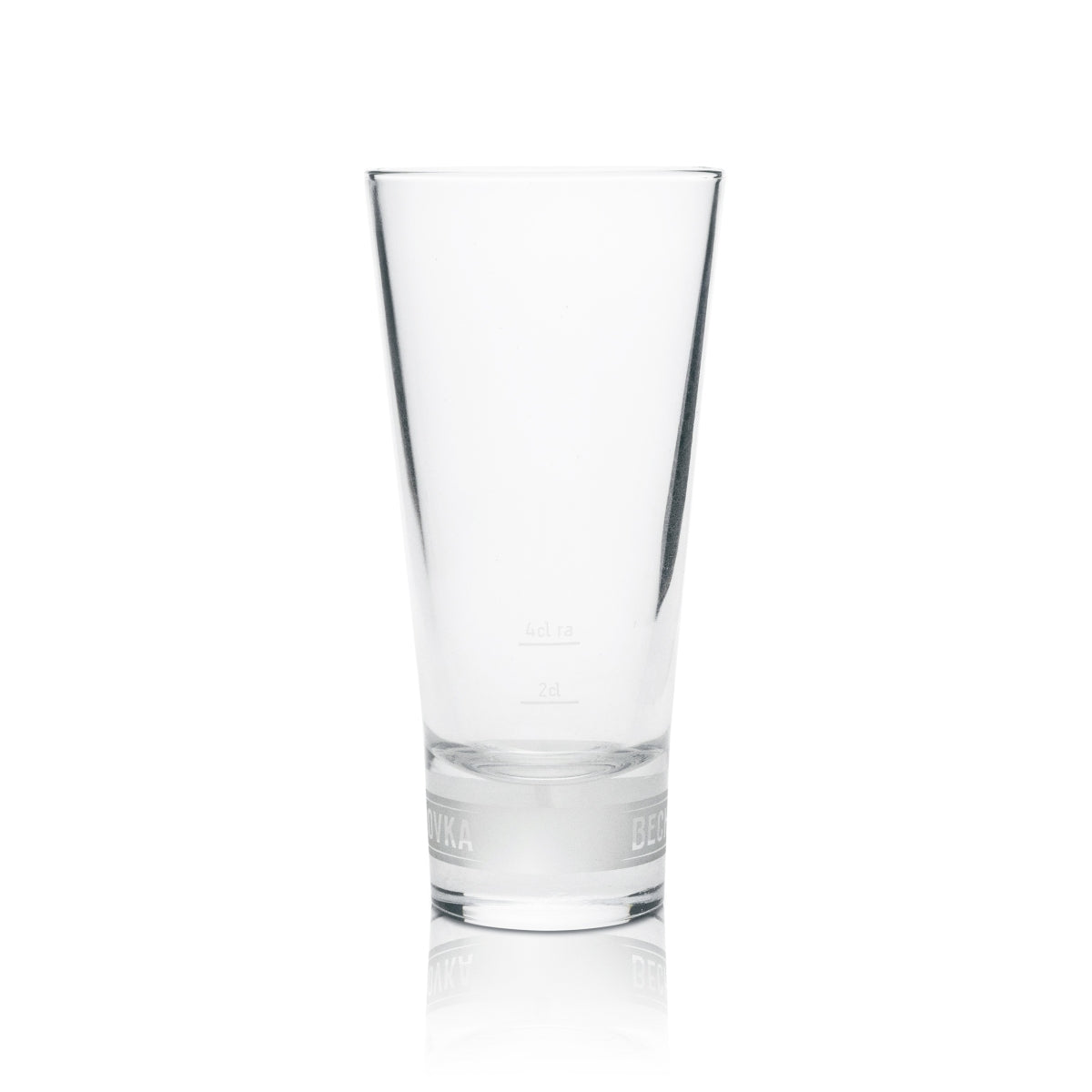 6x Becherovka Vodka Glas Longdrinkglas rastal – Ansicht 3