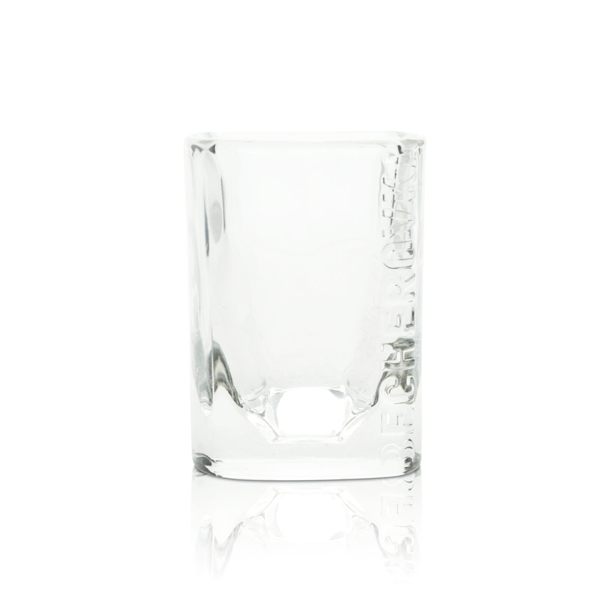 6x Becherovka Wodka Glas 4cl Shot Gläser Kurze Schnaps Stamper Gastro Eiche – Ansicht 2