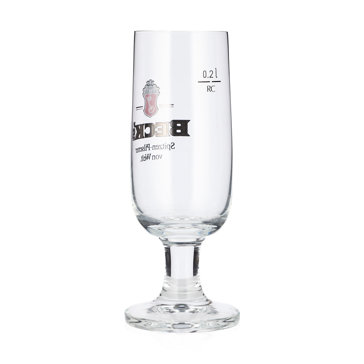 6x Becks Bier Glas 0,2l Pokal Pilsener Ritzenhoff – Ansicht 4