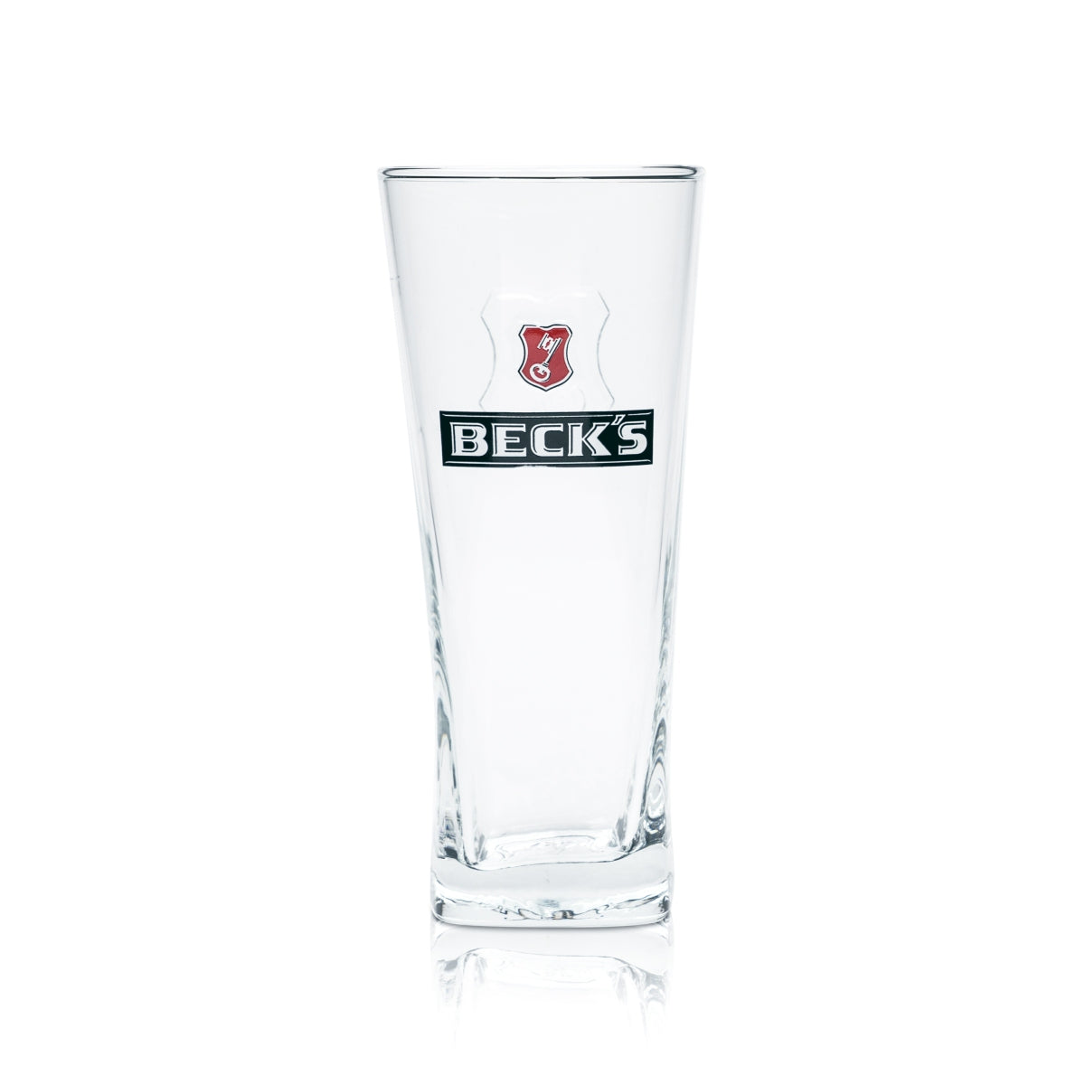 6x Becks Bier Glas 0,3l Becher Henry Willi Gläser Relief Cup Brauerei Druck Beer – Ansicht 2