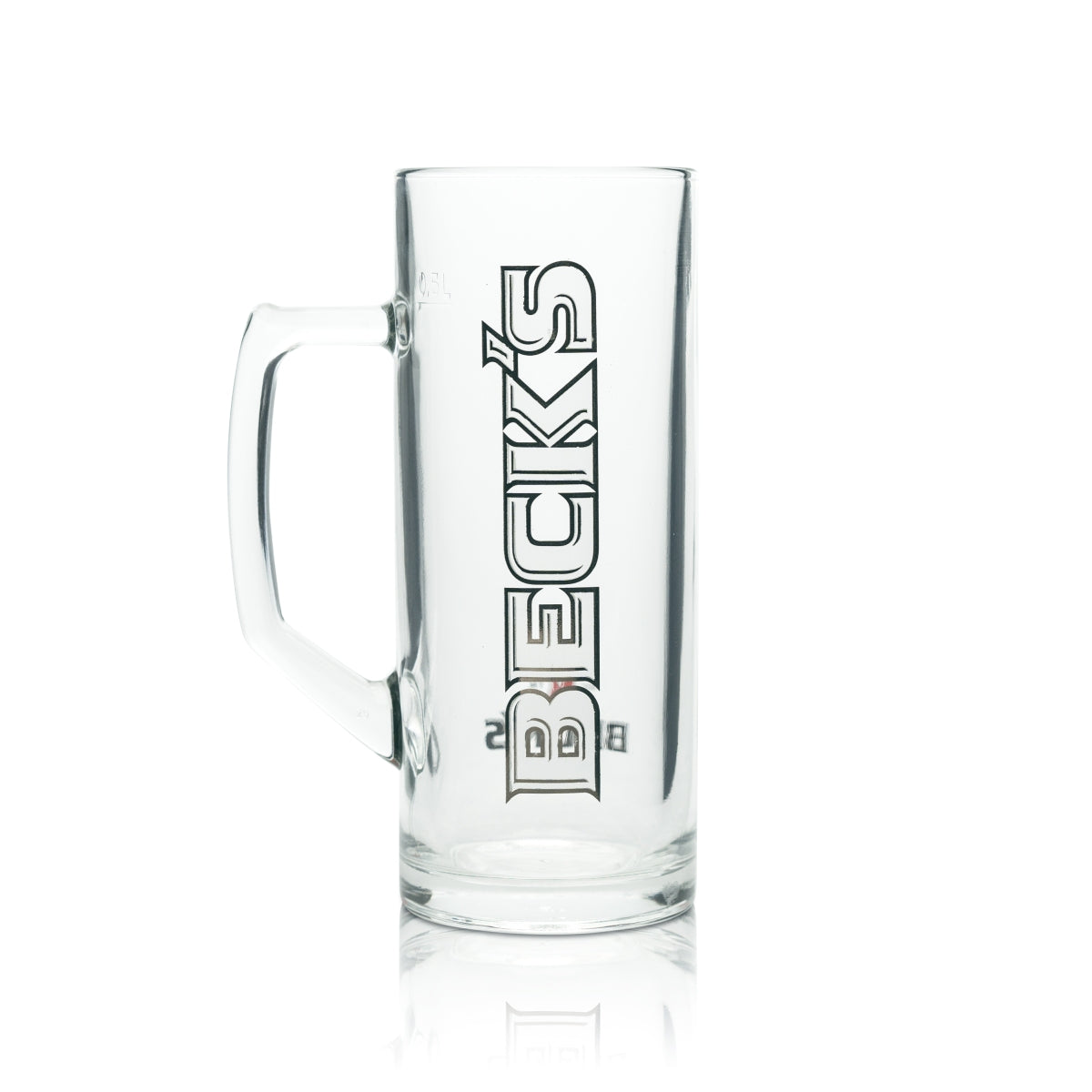 6x Becks Bier Glas Krug 0,5l Reno Borgonovo Seidel Henkel Gläser Humpem Krüge – Ansicht 2