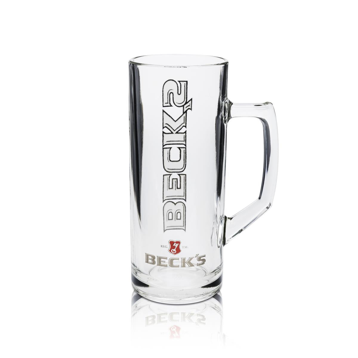 6x Becks Bier Glas Krug 0,5l Reno Borgonovo Seidel Henkel Gläser Humpem Krüge – Ansicht 4