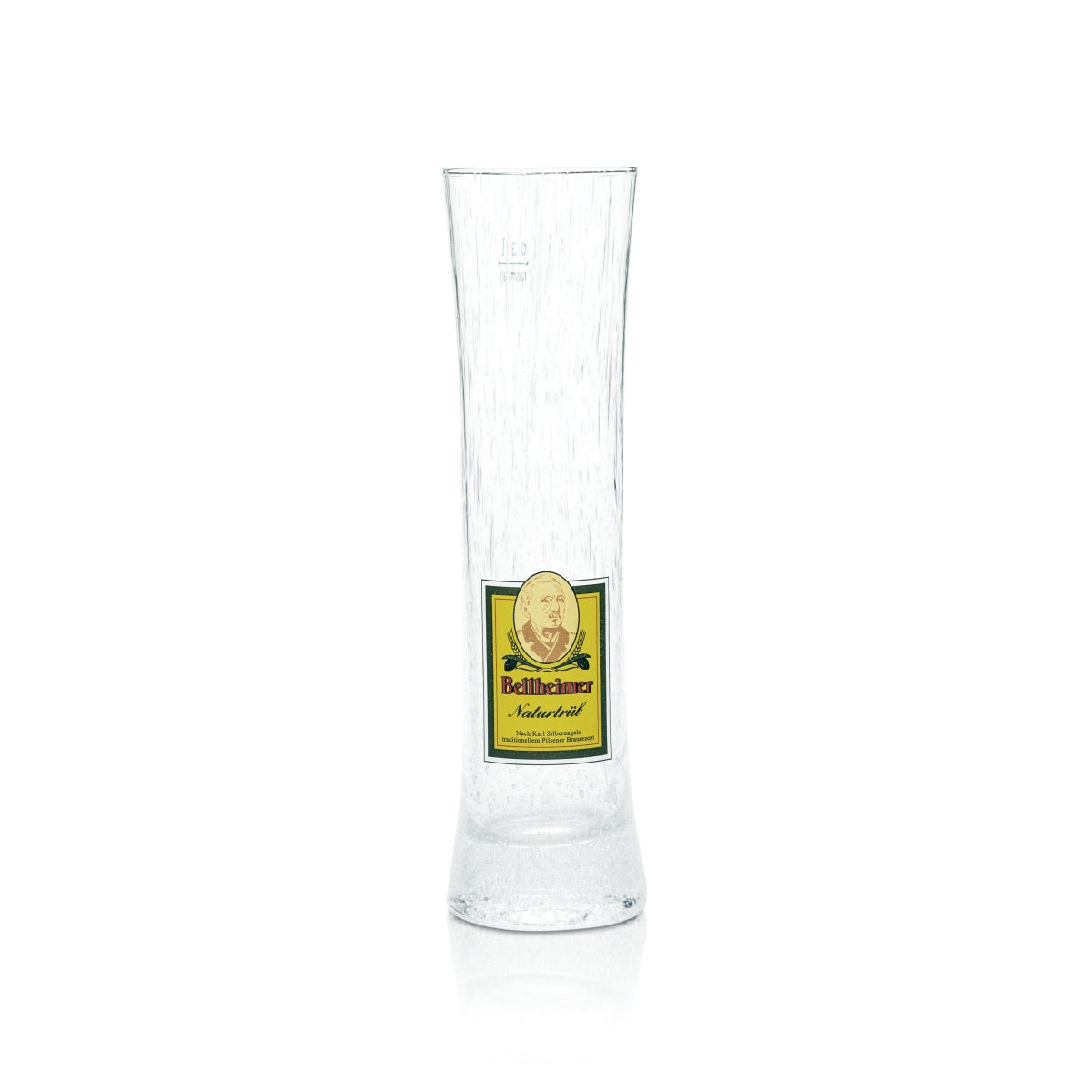 6x Bellheimer Glas 0,3l Bier Pokal Pils Stange Naturtrüb Frosted Eis Gläser Bräu – Ansicht 2