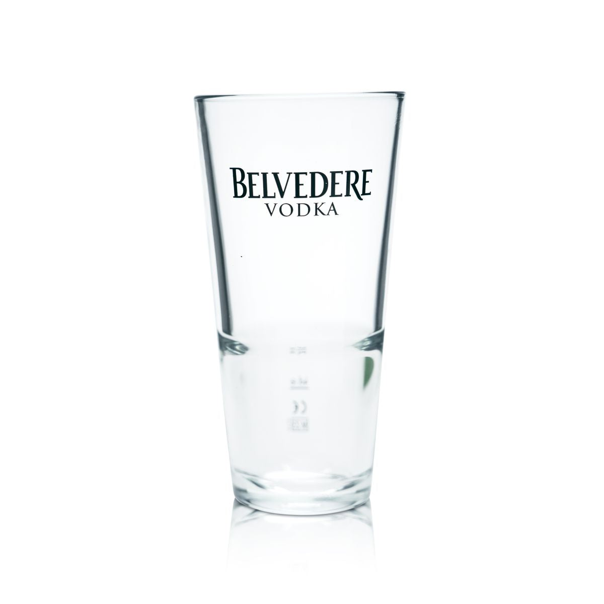 6x Belvedere Vodka Glas 0,376l Longdrinkglas Cocktailglas Highball Gläser Eiche – Ansicht 2