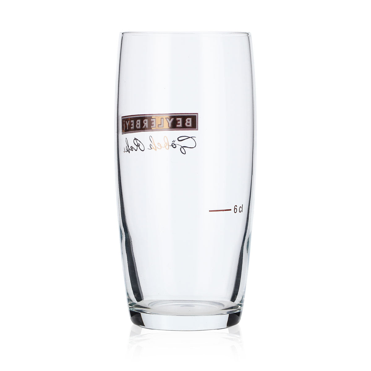 6x Beylerbeyi Raki Glas 0,2l Becher konische Form 6cl Gläser goldenes Logo – Ansicht 4