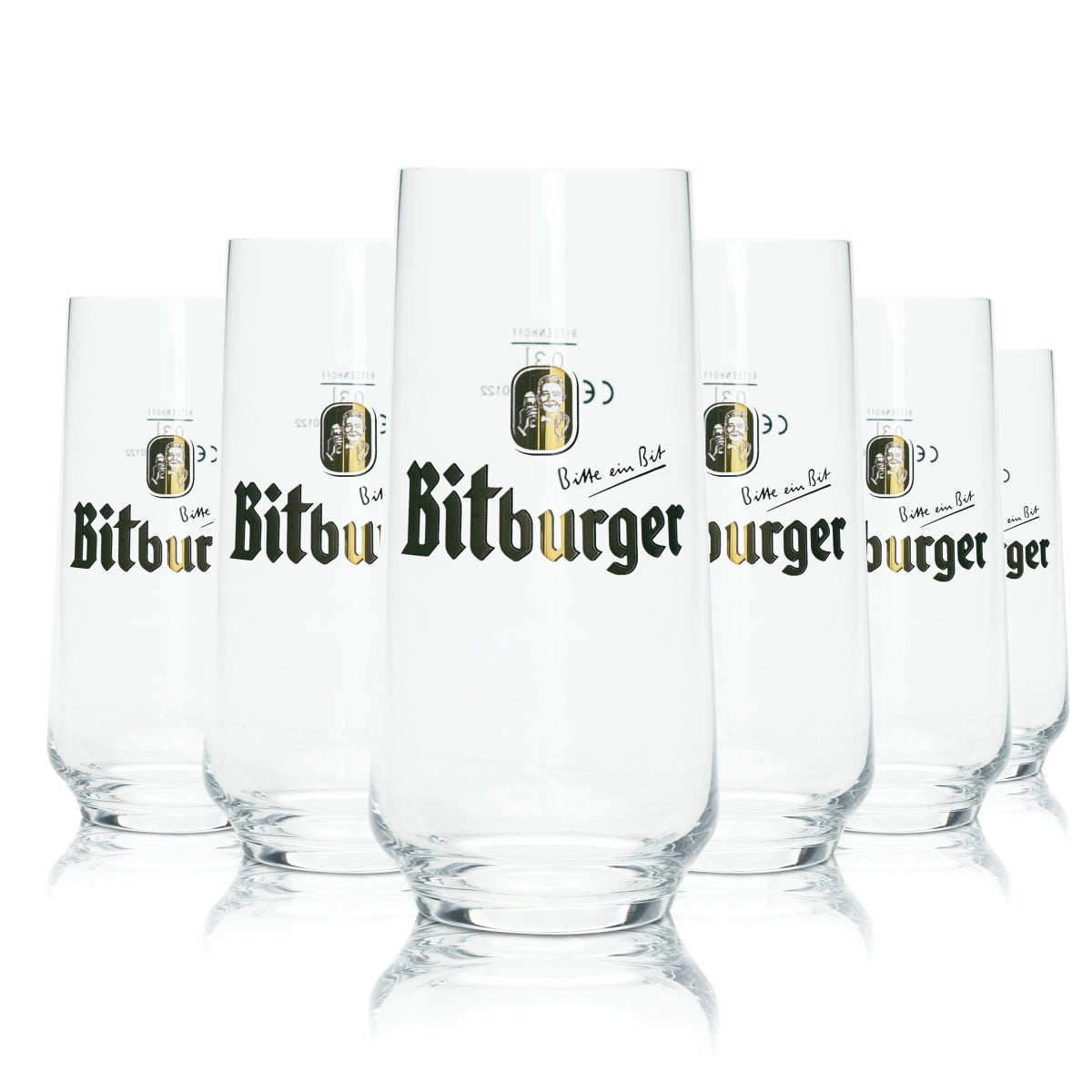 Bitburger Bier Bundle Bar Set III aus 6x Krüge 6x Gläser Öffner Deckelhalter – Ansicht 4