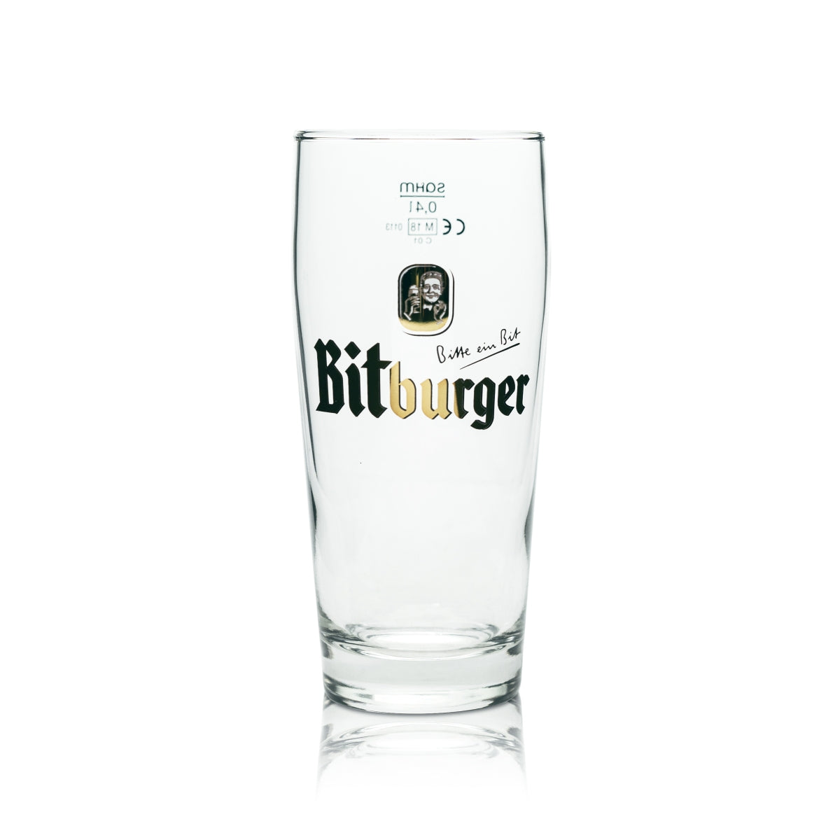 6x Bitburger Bier Glas 0,4l Willi Becher Sahm Pils Gläser Willy Cup Brauerei Bar – Ansicht 2
