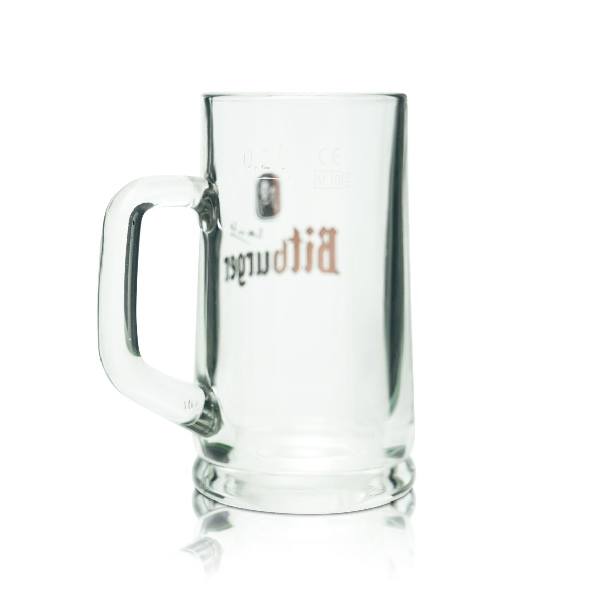 6x Bitburger Bierglas 0,2l Bierkrug Humpen Seidel Gläser Set Pilsener Brauerei – Ansicht 3
