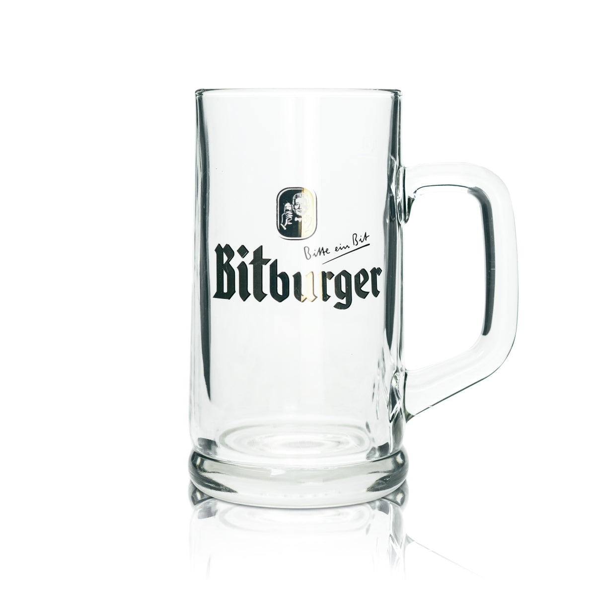 6x Bitburger Glas 0,5l Krug Seidel Humpen Bier Pils Henkel Gläser Gastro Kneipe – Ansicht 2