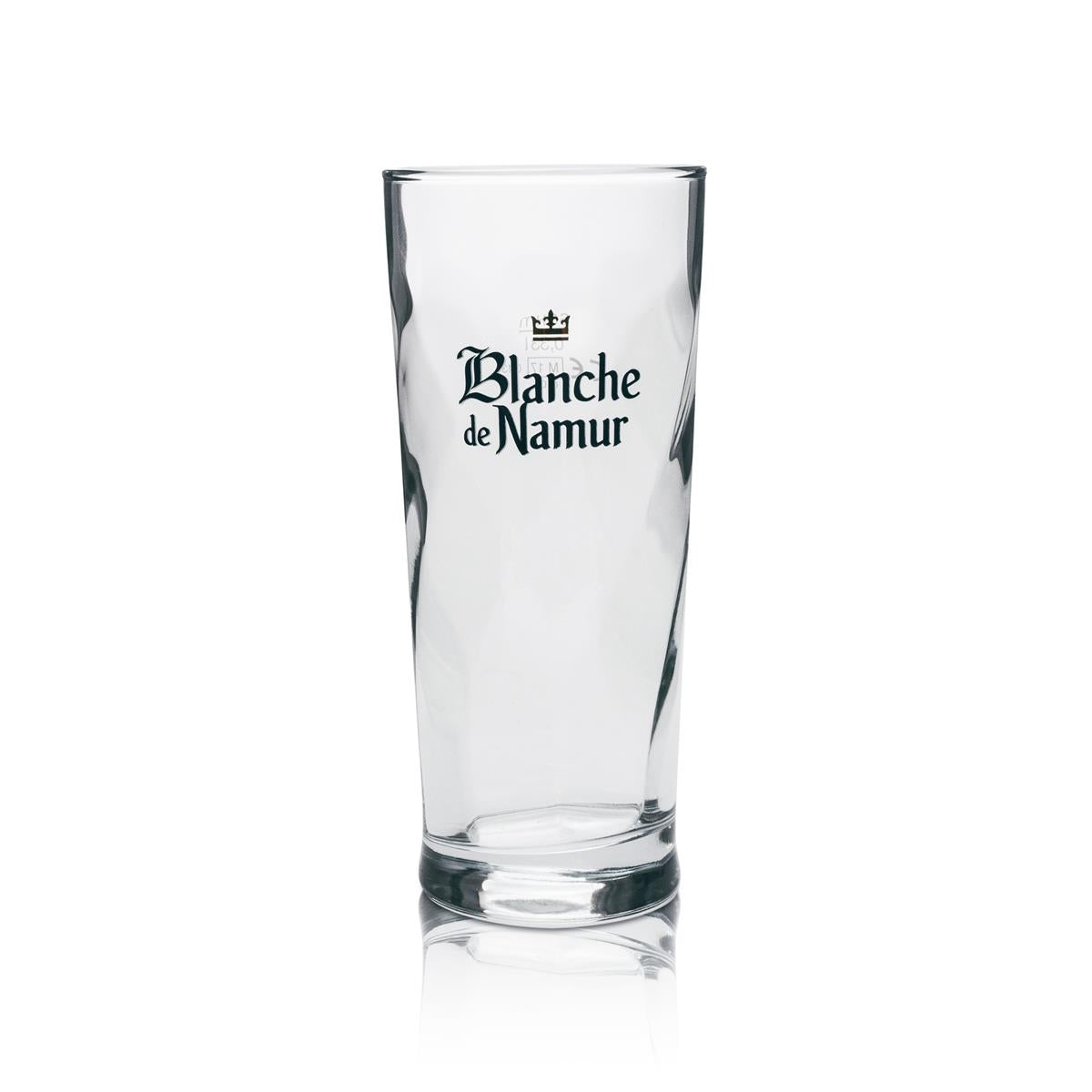 6x Blanche de Namur Bier Glas Germania Becher 0,4l Sahm – Ansicht 2