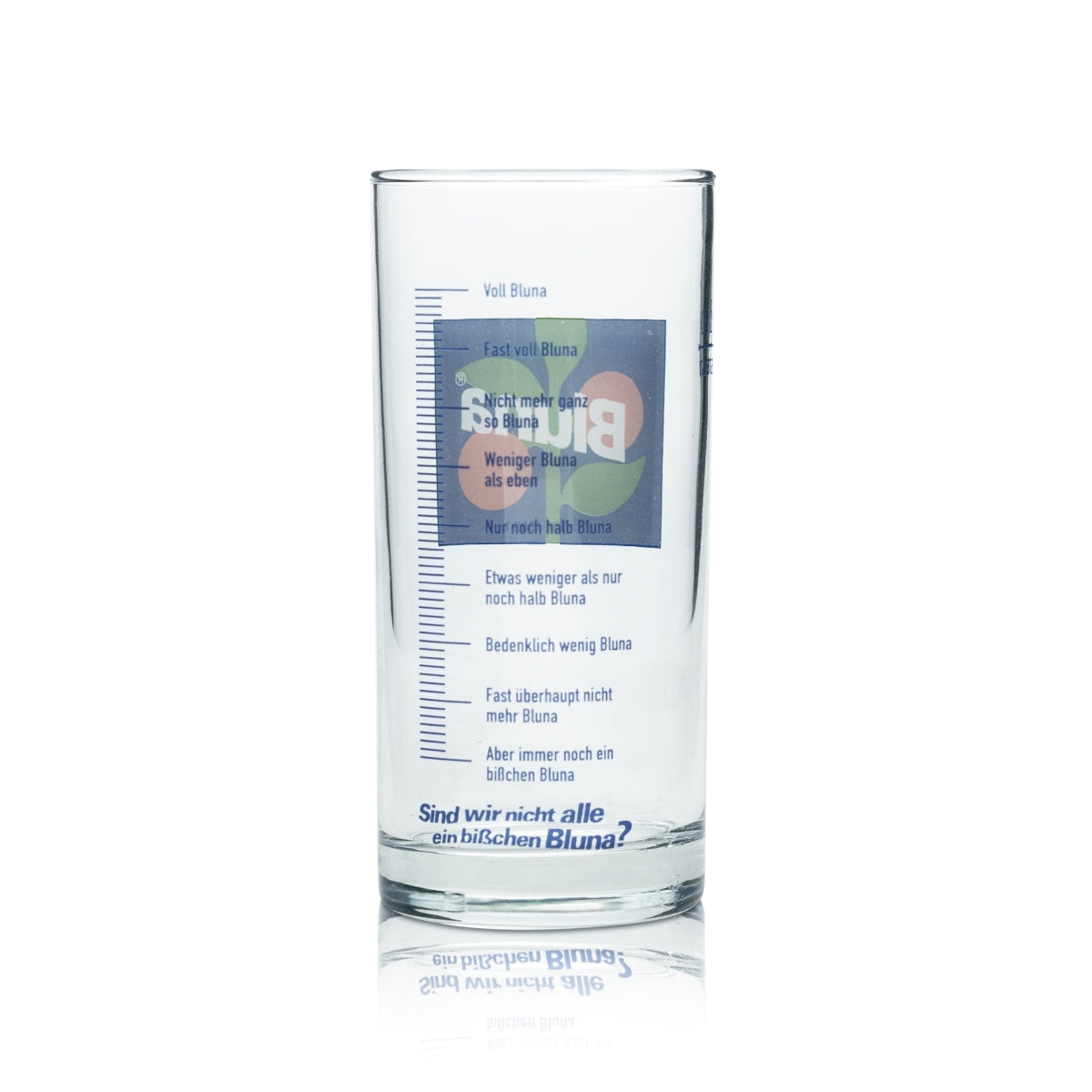 6x Bluna Limonade Glas Longdrink 0,2l Fun Skala Retro Gläser Trinkglas Becher – Ansicht 4