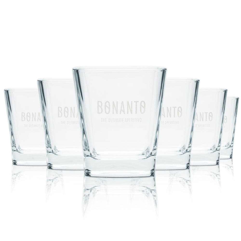 6x Bonanto Glas 0,2l Tumbler Gläser Aperitif Aperitivo Weiß Wein Gläser Gastro