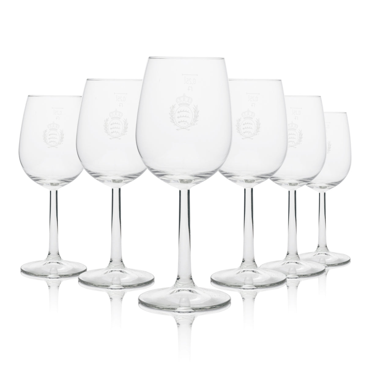 6x Bouquet Wein Glas Weinglas 290ml