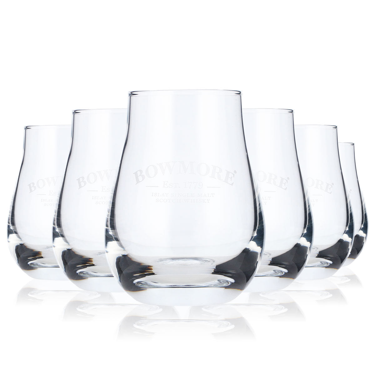 6x Bowmore Whisky Glas Tastingglas Gläser bauchig 0,11l Whiskyglas – Ansicht 5