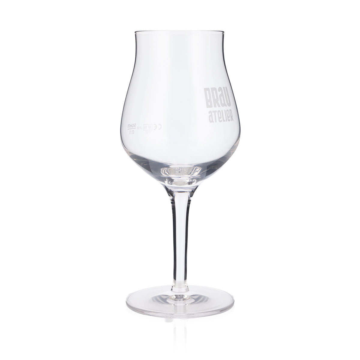 6x Brauatelier Bier Glas 0,42l Biergläser Pokalgläser Stielgläser Sensorik – Ansicht 3