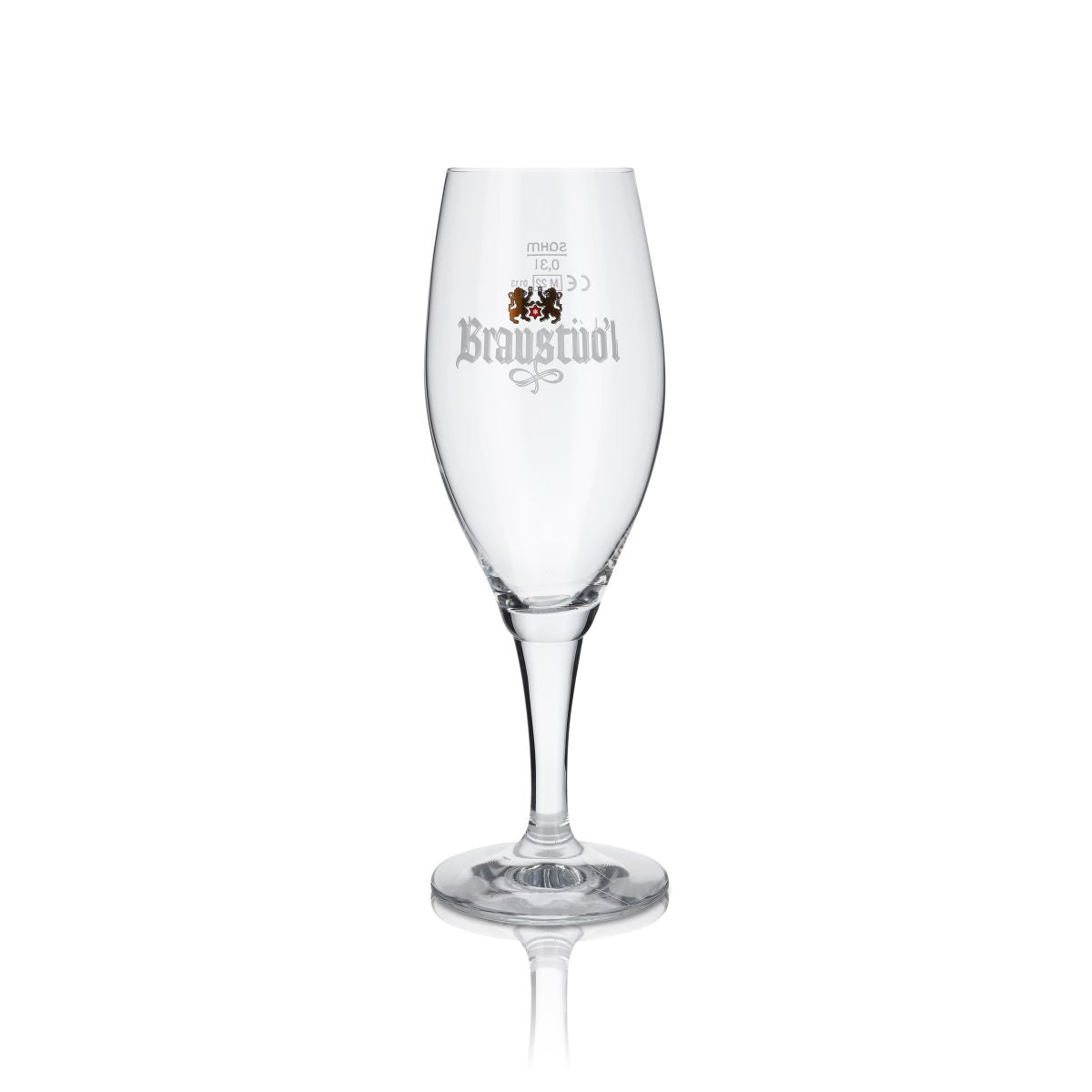 6x Braustübl Glas 0,3l Pokal Pils Tulpe Bier Gläser Set Darmstädter Brauerei – Ansicht 2