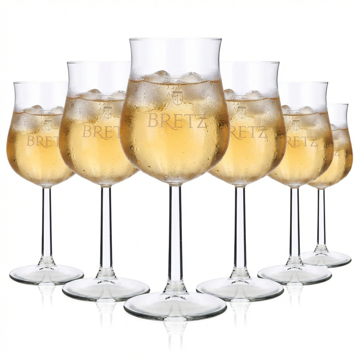 6x Bretz Wein Glas Gläser Weinglas Rotweinglas 0,2l Gläserset Fiori