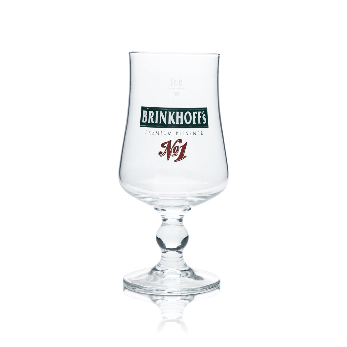 6x Brinkhoffs Bier Glas 0,3l Pokal Tulpe Gläser Brauerei Gastro Dortmund Pils – Ansicht 2