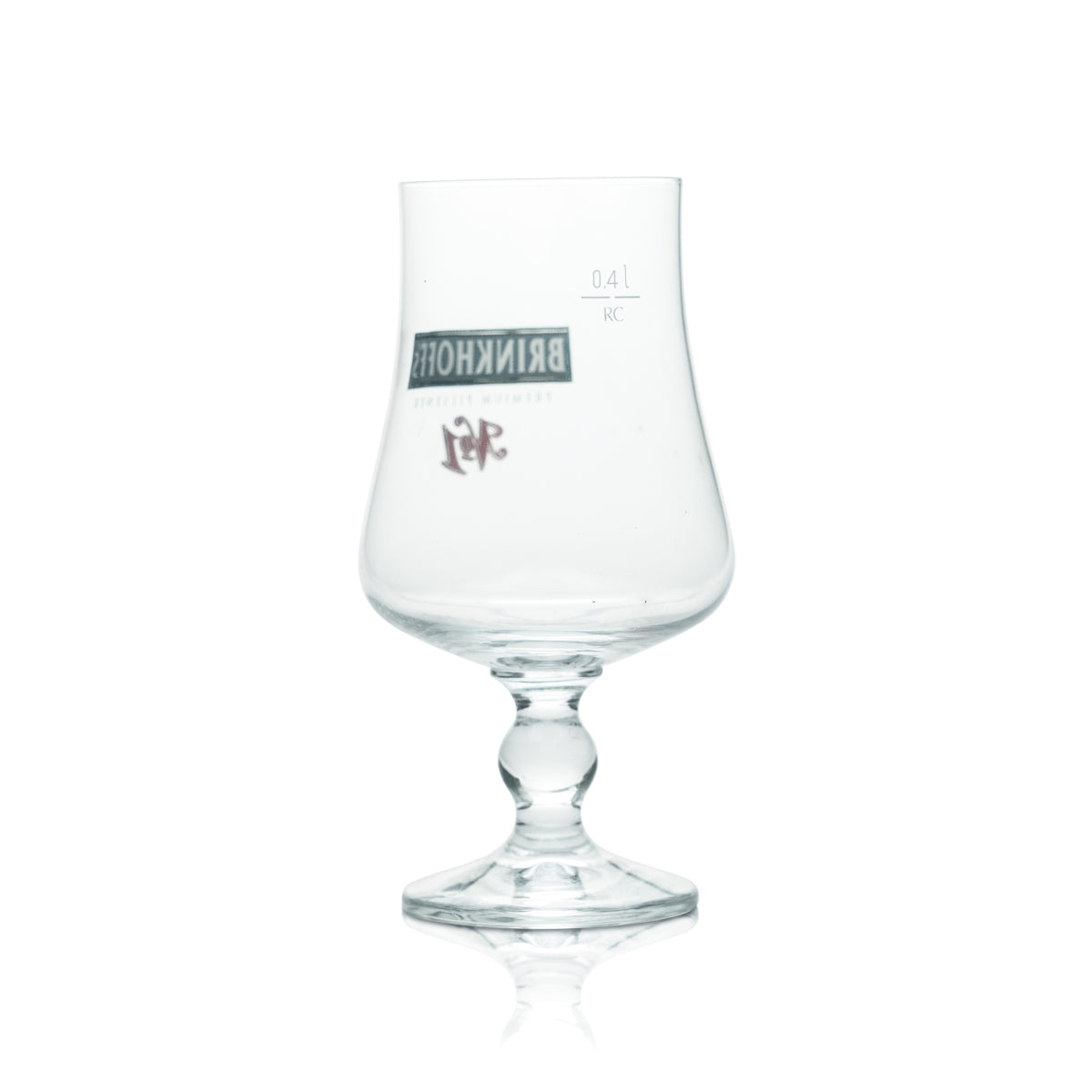 6x Brinkhoffs Glas 0,4l Pilsener Tulpe Bier Pokal Gläser Gastro Geeicht Brauerei – Ansicht 3